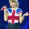 Taylor Swift United Kingdom Flag Sequin T-Shirt