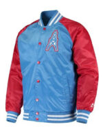 Tennessee Titans Lead Off Light Blue Varsity Jacket