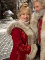 Goldie Hawn The Christmas Chronicles 2 Mrs Claus Red Coat