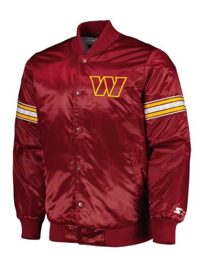 NFL Washington Commanders Varsity Jacket