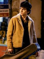 Bob Dylan A Complete Unknown Timothee Chalamet Suede Sharling Jacket