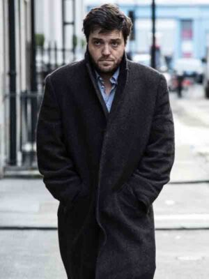 Tom Burke Brown Trench Coat