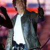 Tom Cruise Paris Olympics 2024 Brown Leather Jacket