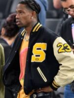 Travis Scott 2024 Olympics Varsity Jacket