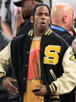 Travis Scott Olympics Wool Varsity Jacket