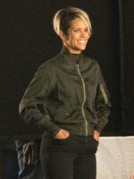 Union Halle Berry Bomber Jacket