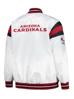 NFL Arizona Cardinals Satin Varsity Jacket