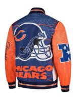 Mitchell And Ness Chicago Bears Varsity Jacket