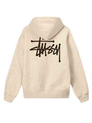 Stussy Pullover Beige Hoodie