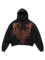 Skull Demon Pullover Hoodie