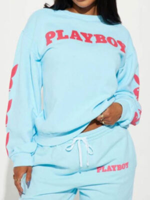 90 Day Fiance S08 Sophie Playboy Blue Sweatshirt