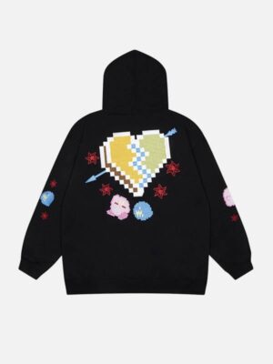 Battlekid Star Planet Black Zip-Up Hoodie