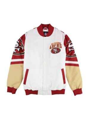 G-iii Sports San Francisco 49ers Printed Varsity Jacket