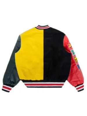 All Star Hipster Smoke Rise Letterman Varsity Jacket