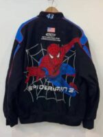 Disney Daytona 500 Spiderman Black Jacket