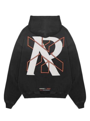 Vintage Represent x Marais Logo Lock Up Pullover Hoodie