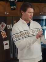 A Very Vermont Christmas Ryan McPartlin white Sweater