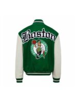 Boston Celtics Block Letterman Varsity Jacket