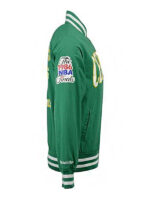 Boston Celtics Warm Up Green Bomber Jacket