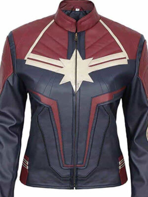 Carol Danvers Captain Marvel Leather Jacket