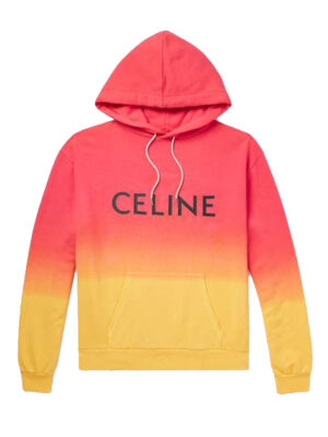 Celine Printed Pullover Hoodie