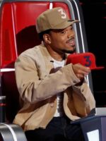 Chance The Rapper The Voice S25 Beige Jacket