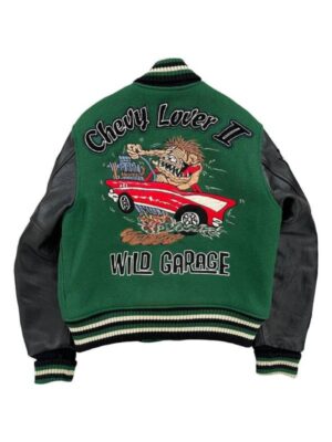 Chevy Lover Two American Racing Team Varsity Jacket