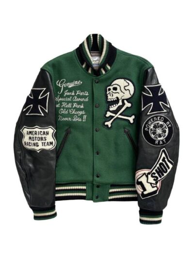 Chevy Lover Two American Racing Team Varsity Jacket