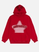 Dark Harvest Star White Pullover Hoodie