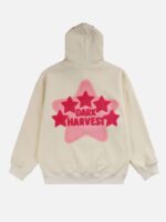 Dark Harvest Star White Pullover Hoodie