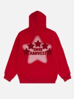 Dark Harvest Star White Pullover Hoodie