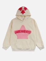 Dark Harvest Star White Pullover Hoodie