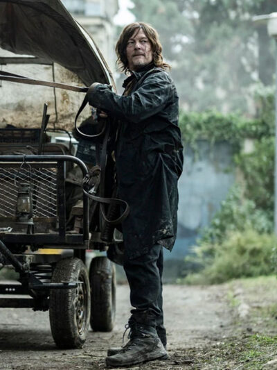 Daryl Dixon The Walking Dead Black Coat