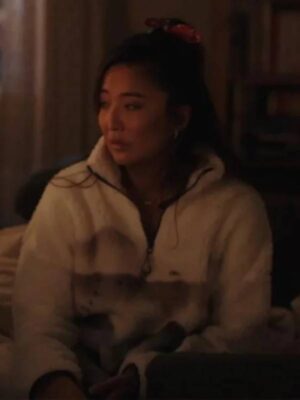 Emily In Paris S04 Ashley Park Zip Up Fleece Jacket