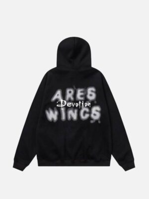 Focus Storm Aries Wings Pullover Hoodie