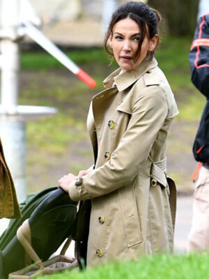 Fool Me Once Michelle Keegan Beige Trench Coat