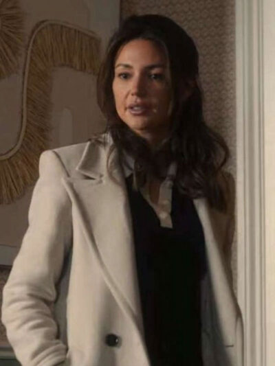 Fool Me Once Michelle Keegan White Long Coat