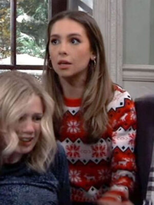 general-hospital-haley-pullos-christmas-sweater