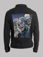 Halloween Creepshow Black Denim Jacket