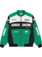 Harsh And Cruel Biker Racing Leather Jacket