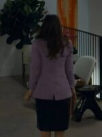 His & Hers Lacey Chabert Purple Blazer