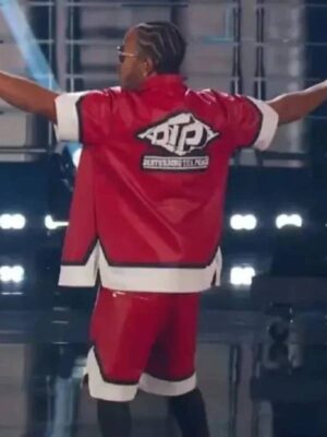 IHeartRadio 2024 Ludacris DTP Red Leather Shirt