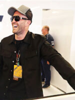 Jason Statham F1 Abu Dhabi GP 2023 Black Jacket