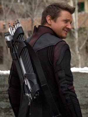 Jeremy Renner Avengers Age of Ultron Hawkeye Coat