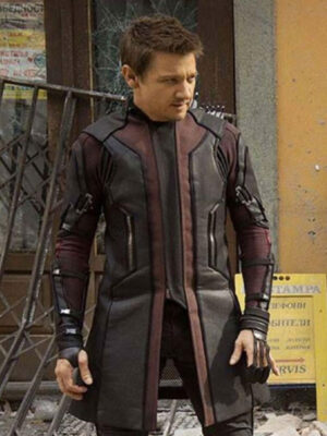 Jeremy Renner Avengers Age of Ultron Hawkeye Coat