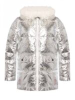 Joan Vassos The Golden Bachelorette Silver Parka Jacket