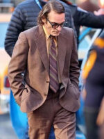 Joker Folie A Deux Joaquin Phoenix Brown Suit