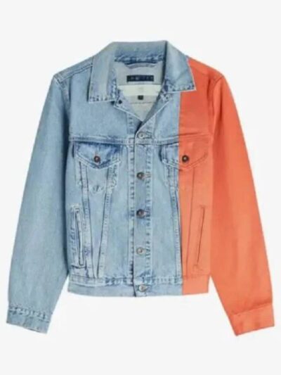 Juice Wrld Two Tone Denim Jean Jacket