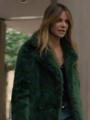 kaitlin-olson-high-potential-green-fur-coat