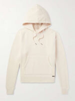 Unisex White Kangaroo Style Hoodie